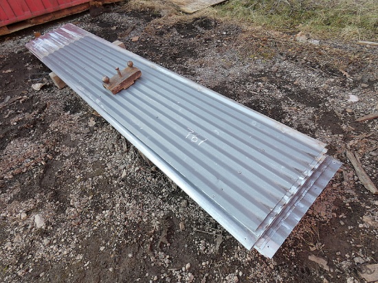 Roof Sheeting: (2) Stacks, Long & Short