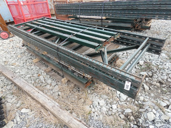 Pallet Rack, 3 Columns,16 Bars