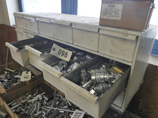 Enerpac / Hyd. Couplings in White Drawers