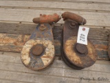 (2) Pulley Blocks