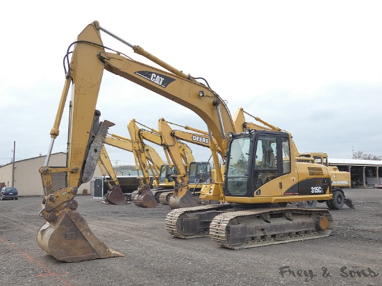 2005 Caterpillar 315C Hydraulic Excavator, SN:CJC02734, Cab / air, Cat QT &