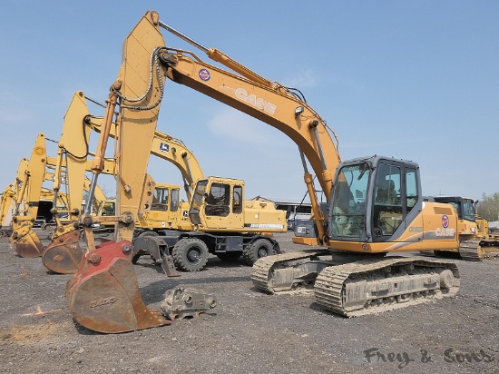2009 Case CX160B Hydraulic Excavator, SN:5N9SAF1569, Bucket & QT Unit (off