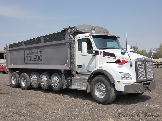 2016 Kenworth T880 5-Axle Dump Truck, SN:472885, Paccar 1700-485 (just spen