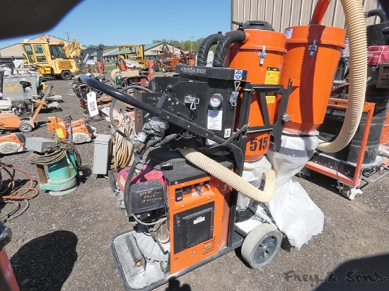 Husqvarna S36 Propane Dust Extractor HEPA Vac System, 50 hrs.