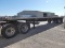 1997 Utility Flatbed Tandem Trailer, SN:1UYFS2482VA052202, Steel Frame, Alu