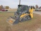 2018 John Deere 317G Crawler Skidloader, SN:330035, EROPS w/Air, QT GP Buck