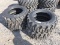 (4) NEW Galaxy 10-16.5 Skidloader Tires