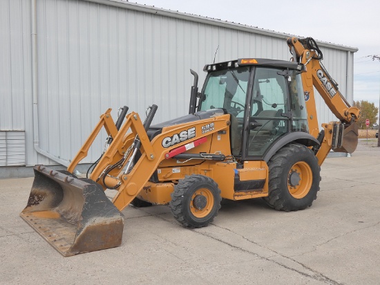 2016 Case 580SN 4x4 Tractor Loader Backhoe, SN:KGC732579, EROPS w/ Air, 4wd