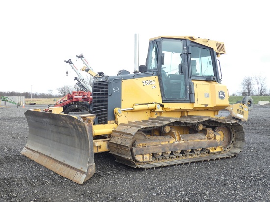 2011 John Deere 700J LGP Dozer, SN:1T0700JXKB0199644, EROPS, 6 Way Blade, W