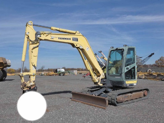 2011 Yanmar VIO80 Mini Excavator, SN:91305, Aux Hydraulics, Quick Attach -