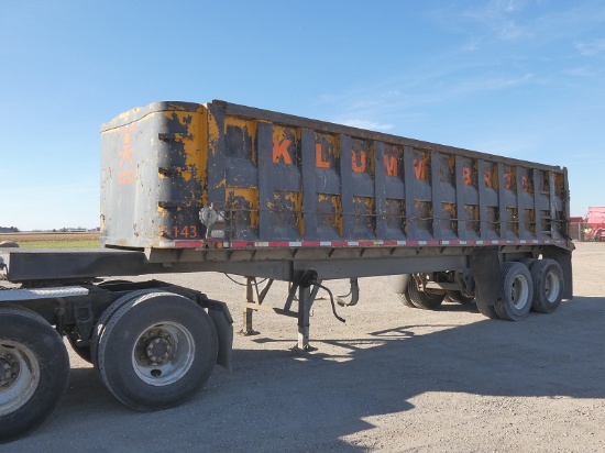 1998 Borco 28' Steel Tandem Dump Trailer, SN:1B9DS3132WP313001 (VIN Plate G