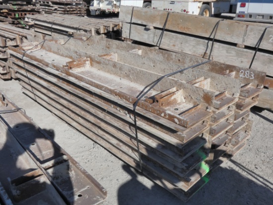 Stack of 12'' Curb Forms