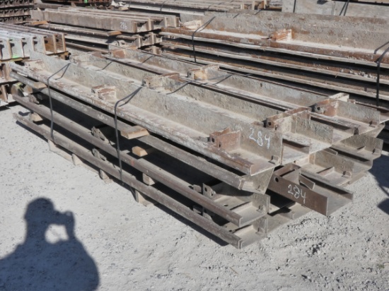 Stack of 8'' Curb Forms