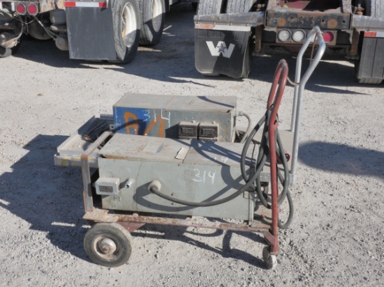 (2) Electric Boxes and Carts