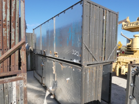(2) Stacks Temporary Wall