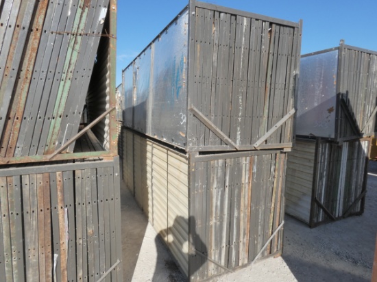 (2) Stacks Temporary Wall