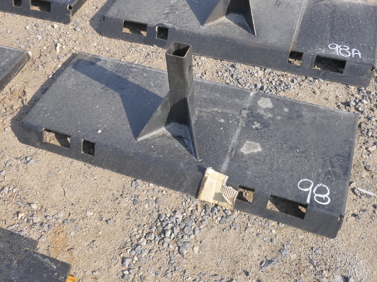Peak Skidloader QT Hitch Plate, New