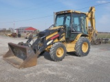 2005 Cat 420D-IT 4x4 Tractor Loader Backhoe, SN:BLN11848, EROPS, Front QT B
