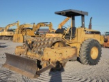 1996 Caterpillar CP563 Vib. Padfoot Compactor, SN:5JN00236, ROPS, Front Bla