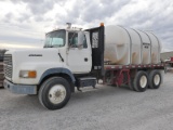 1997 Ford LT9000 Tandem Water Truck, SN:1FTYY95Y5WA07552, Cummins 370, Full