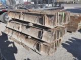 Stack of 12'' Curb Forms