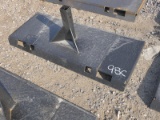 Peak Skidloader QT Hitch Plate, New