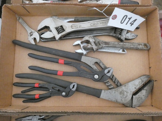 Channel Locks & Crescent Wrenches