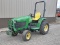 John Deere 4200 HST 4x4 Utility Tractor, SN:LV4200H422509, Diesel, 3pt, PTO