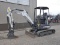 Bobcat E26 Mini Excavator, SN:B45911400, Kubota Diesel, ROPS, Aux. Hyd, QT