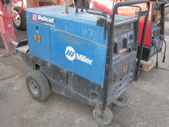 2011 Miller Bobcat 250 Portable Welder, SN:MB390041H, LPG, 1840.2 hrs.