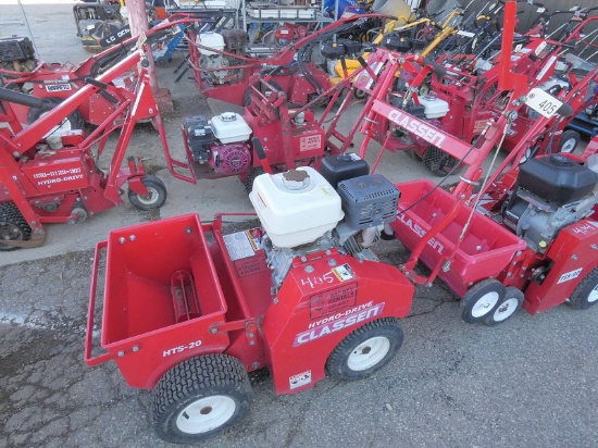 Classen HTS20H WB Slice Seeder, SN:61675, Hydro Drive Honda Engine