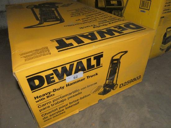 DeWalt HD Hammer Cart & Bits (no hammer)