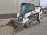 2021 Bobcat T66 Compact Track Loader, SN:B4SB16877, Cab w/ Air, 2 Speed, IS