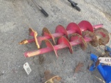 (2) Red 8'' Augers