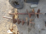 (2) 10'' Rusty Augers