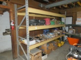 Yellow Pallet Racking ONLY - 1 Section (in shop) - reserved thru Tues.