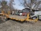 Unknown 80''x18' Tandem Tag Trailer, Ramps, No Contents- Reserved thru Mond