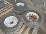 (4) Trailer Tires