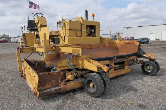 Blaw Knox 85 Road Widener, SN:UNKNOWN, Repowered JD Diesel / Hydrostat, Rig