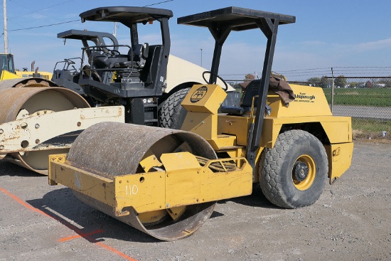 Compac T50D Vibratory Smooth Compactor, SN:985002, ROPS, JD Diesel, 6066 hr