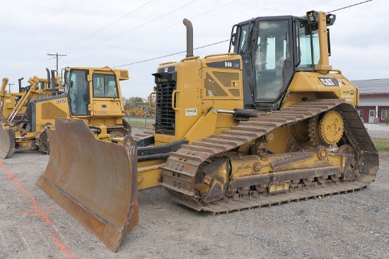 2015 Caterpillar D6N LGP Dozer, SN:PBA02481, EROPS, 6-Way Blade, Wired for