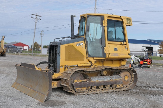 2000 John Deere 650H Dozer, SN:882961, EROPS, 6 Way Blade, 16,982 hrs.
