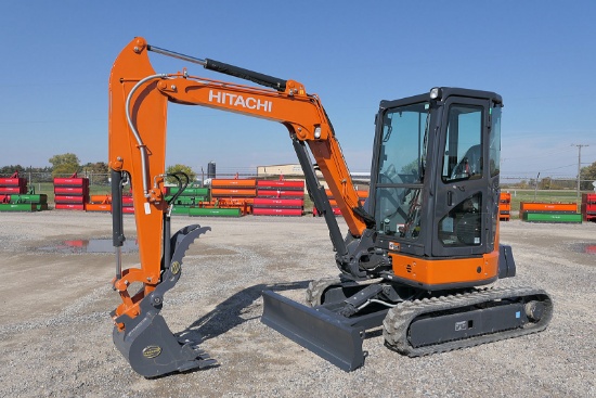 *UNUSED* Hitachi ZX35U-5N Mini Excavator, SN:HCMADG60T00304133, Long Stick,