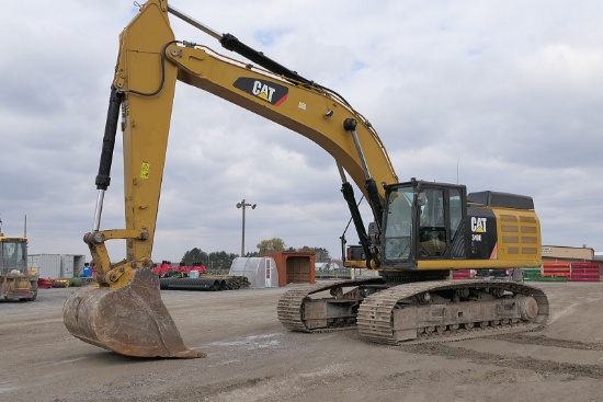 2014 Cat 349EL Excavator, SN:KCN00340, 72'' Bucket, 10,081 hrs. *See servic