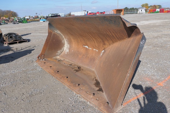 Cat 950H QT Side Dump Bucket, Cat WT 314-2547, used on Cat 950K