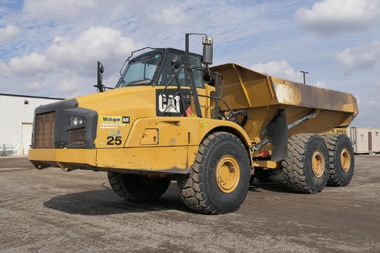 2013 Caterpillar 740B 6x6 Articulated Dump, SN:T4R01817, No Tailgate 10,927