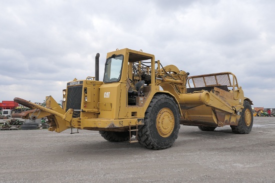 1988 Caterpillar 627E Push Pull Scraper, SN:06GB668, ROPS, Push/Pull, *See