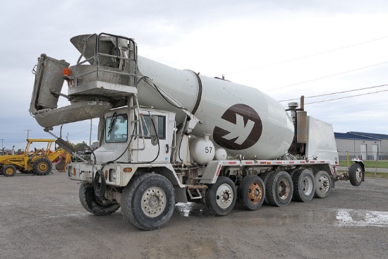 2007 Advance Front Discharge Concrete Mixer, SN:5DG8AC7T770012186, 7 Axle,