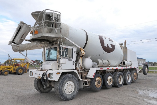 2005 Advance Front Discharge Concrete Mixer, SN:5DG8AC7T450010764, 7 Axle,
