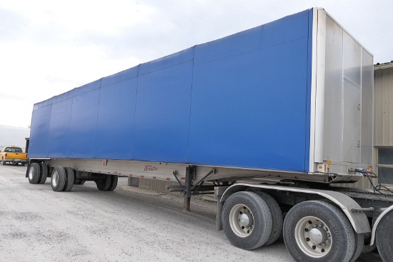 2018 Fontaine 52' Covered Flatbed Spread Axle Trailer, SN:13N148209J1524470